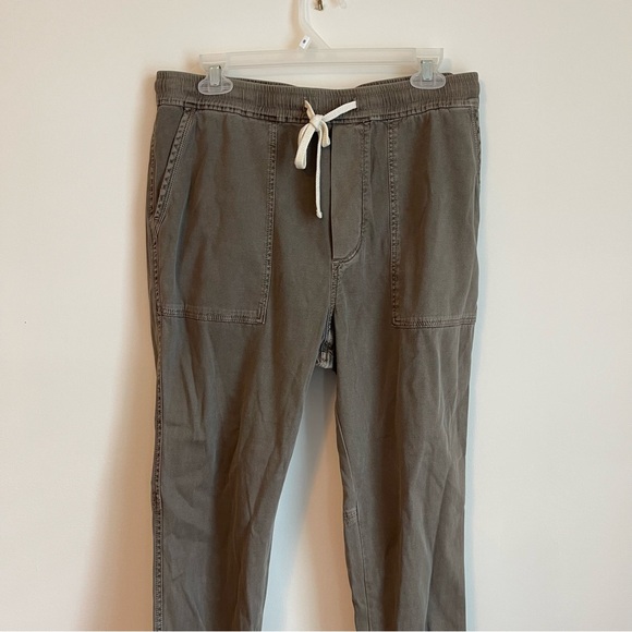 Standard James Perse Cotton Joggers M (2) Minimalist Basic Drawstring Utility - Picture 2 of 5